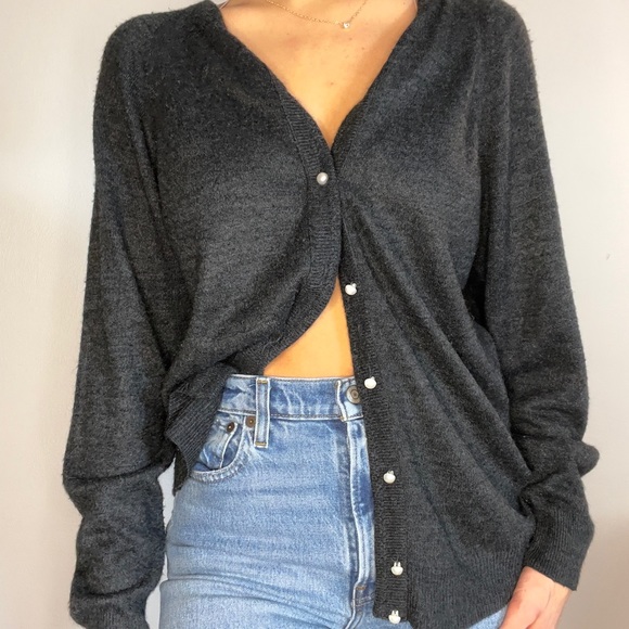 REVOLVE Sweaters - Pearl Button Cardigan